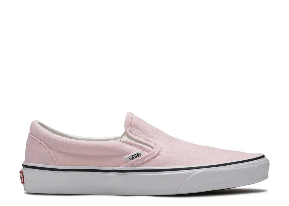 Vans Classic Slip-on Shoes ((Blushing/True White)- Mens 5.5, womens 7